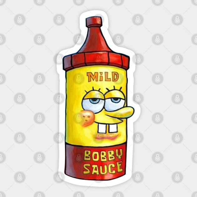 Mild Bobby Sauce Sticker by artsylab